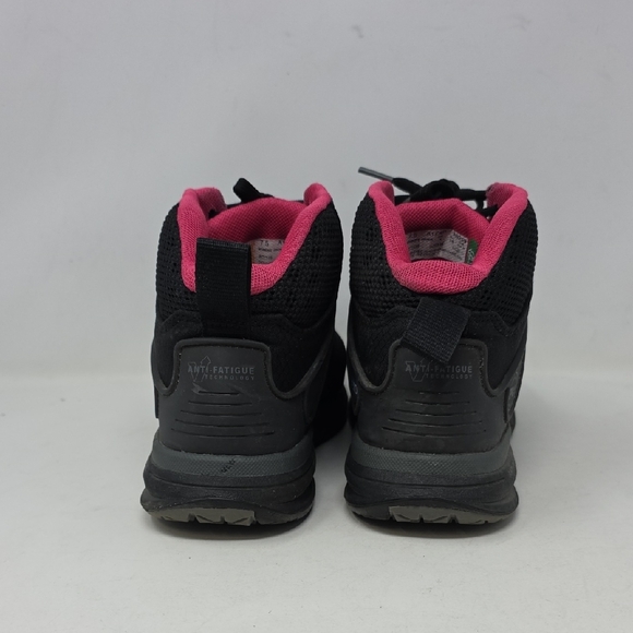 Timberland Pro Women's Black and Pink Steel Toe  Boots Size 7.5 - Picture 4 of 6